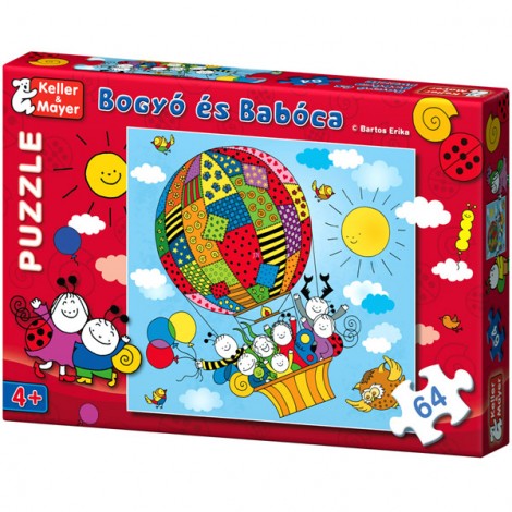 Puzzle Bogyó és Babóca 64ks