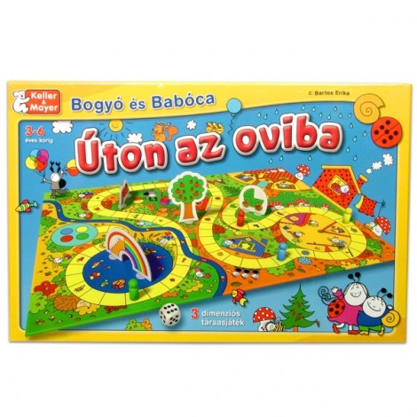 Úton az oviba BB társasjáték